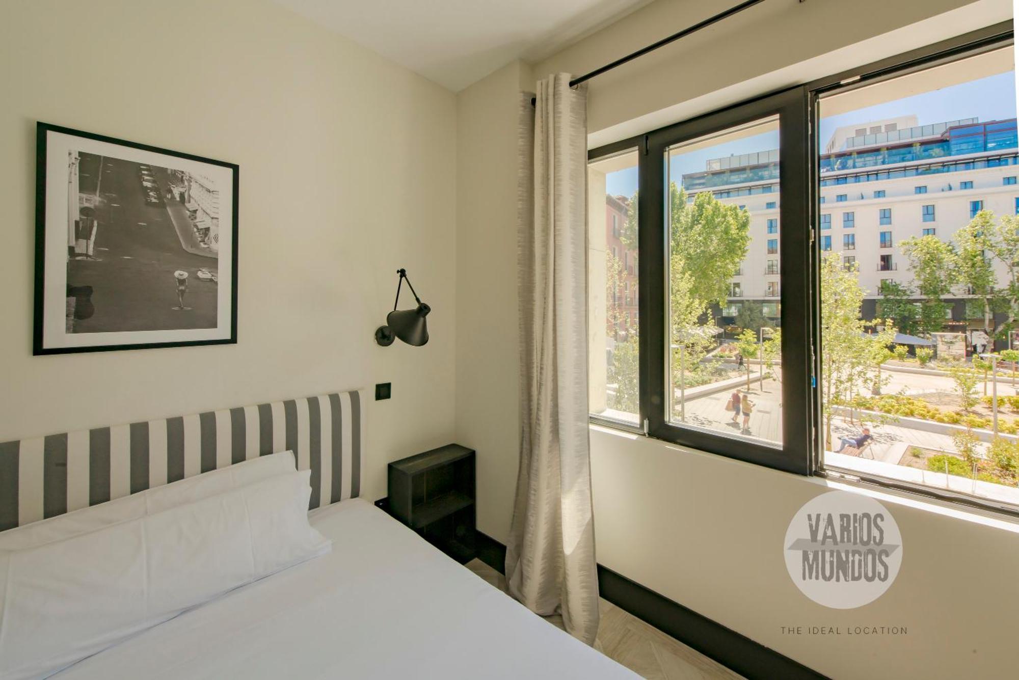 Bright Apt Para 4Pax En Gran Via-Plaza De Carmen E2 Madrid Esterno foto