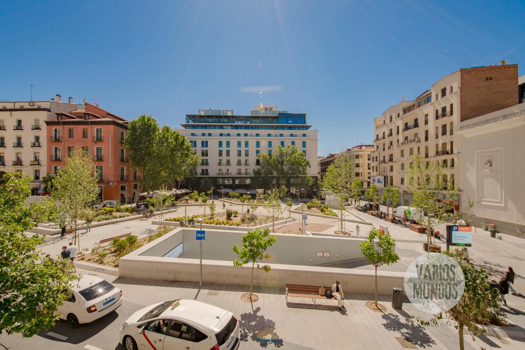 Bright Apt Para 4Pax En Gran Via-Plaza De Carmen E2 Madrid Esterno foto